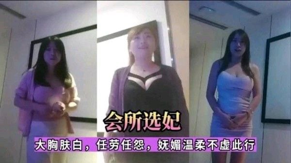 会所选妃！大胸肤白，任劳任怨，妩媚温柔不虚此行