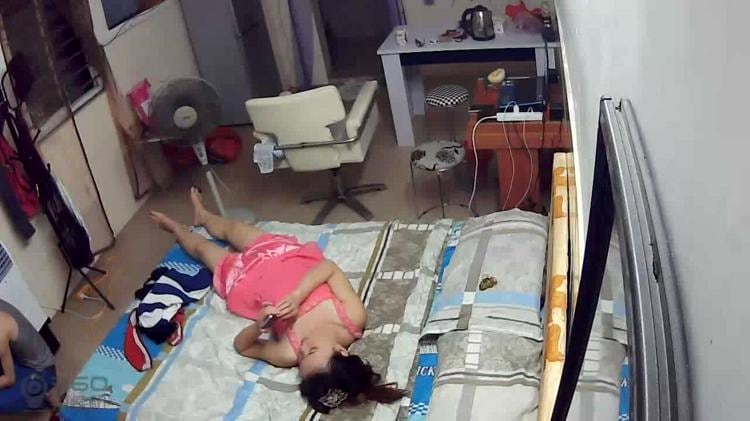 家庭监控泄露监控破解两夫妻家里做爱vlog出品