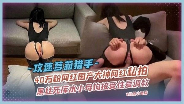 攻速萝莉.猎手-40万粉丝网红国产大神私拍，黑丝死库水小母狗接受性爱调教